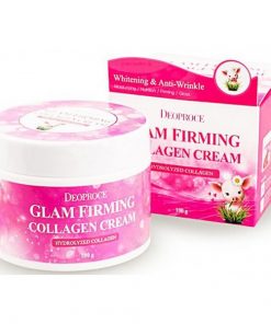 крем для лица подтягивающий коллагеновый deoproce moisture glam firming collagen cream