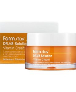 крем с витаминами farmstay dr-v8 solution vitamin cream