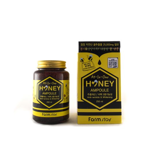 многофункциональная ампульная сыворотка с медом farmstay all-in-one honey ampoule