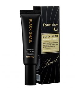 премиальный крем для глаз с муцином черной улитки farmstay black snail premium eye cream