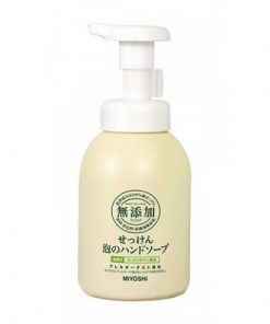 пенящееся жидкое мыло для рук miyoshi additive free bubble hand soap