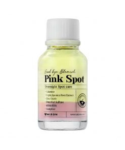 эффективное ночное средство для борьбы с акне и воспалениями кожи mizon good bye blemish pink spot