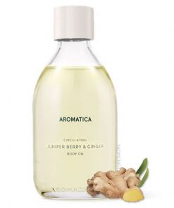 масло для тела с можжевельником и имбирем aromatica circulating body oil juniper berry&ginger