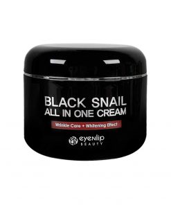 крем для лица многофункциональный с экстрактом черной улитки eyenlip black snail all in one cream