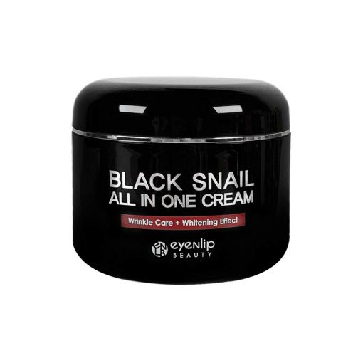 крем для лица многофункциональный с экстрактом черной улитки eyenlip black snail all in one cream