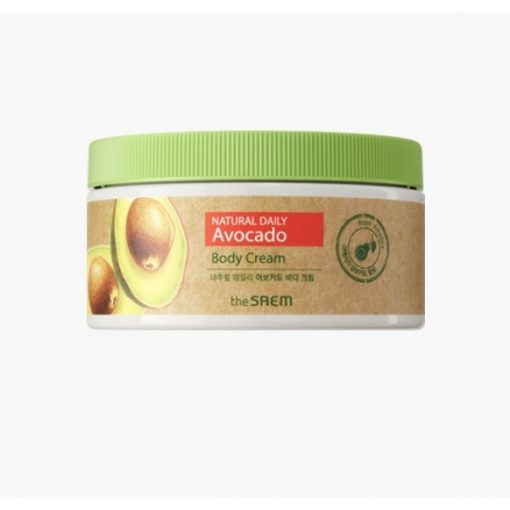 крем для тела с экстрактом авокадо the saem care plus avocado body cream