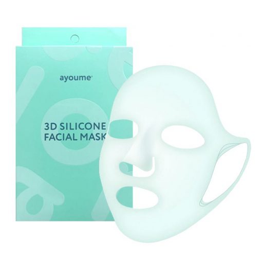 многоразовая силиконовая 3d-маска для косметических процедур ayoume 3d silicone facial mask