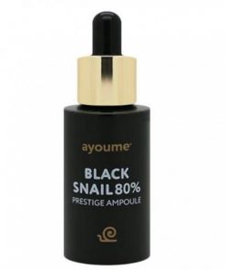 ампульная сыворотка с муцином черной улитки ayoume black snail prestige ampoule