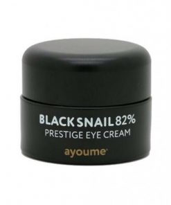 крем для глаз муцином черной улитки ayoume black snail prestige eye cream