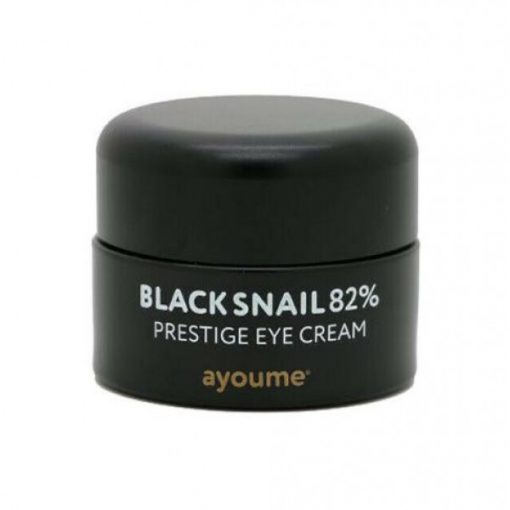 крем для глаз муцином черной улитки ayoume black snail prestige eye cream