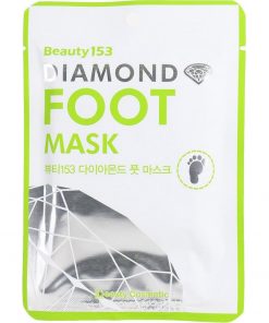 маска для ног увлажняющая beauugreen beauty153 diamond foot mask