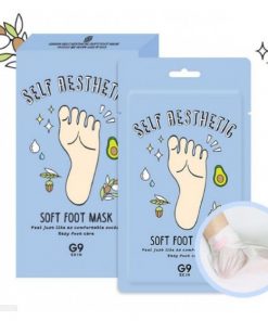 маска для ног berrisom g9 self aesthetic soft foot mask