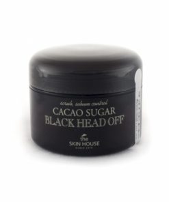 скраб для лица с сахаром и какао the skin house cacao sugar black head off