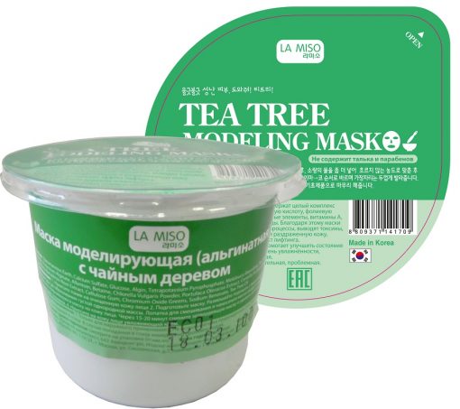 маска моделирующая с чайным деревом la miso tea tree modeling mask