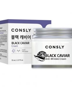 крем для лица против морщин с экстрактом черной икры consly black caviar anti-wrinkle cream