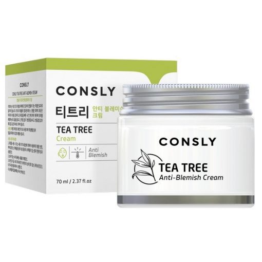 крем для проблемной кожи с экстрактом чайного дерева consly tea tree anti-blemish cream