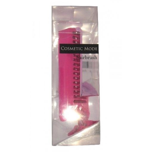 расчёска-щётка компактной формы (розовая) vess cosmetic mode hairbrush rose