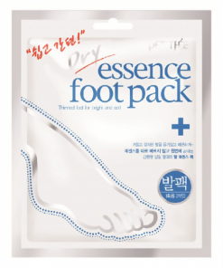 смягчающая питательная маска для ног petitfee dry essence foot pack