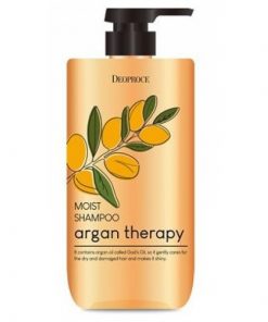шампунь для волос с аргановым маслом deoproce argan therapy moist shampoo
