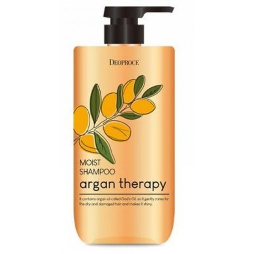 шампунь для волос с аргановым маслом deoproce argan therapy moist shampoo