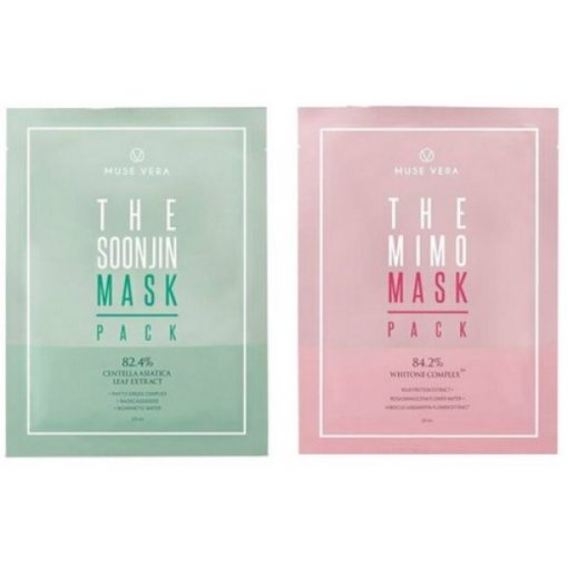 маска на тканевой основе deoproce muse vera mask pack