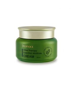 интенсивно увлажняющий крем с экстрактом оливы deoproce olive therapy essential moisture cream