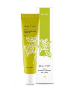 интенсивный успокаивающий крем для глаз deoproce real fresh vegan intensive soothing eye cream