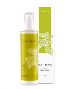 освежающий увлажняющий лосьон deoproce real fresh vegan relief lotion