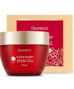 крем со стволовыми клетками и ягодным комплексом deoproce super berry stem cell cream