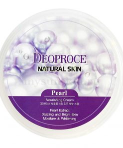 крем для лица и тела с экстрактом жемчуга deoproce natural skin pearl nourishing