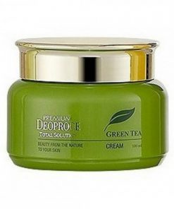 крем на основе зеленого чая deoproce premium greentea total solution cream