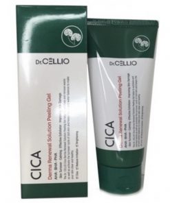 пилинг-гель с экстрактом центеллы азиатской dr.cellio  cica derma renewal solution peeling gel