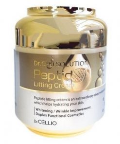 крем для лица с пептидами dr.cellio  g90 solution peptid lifting cream