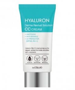 сс-крем с гиалуроновой кислотой dr.cellio  hyaluron derma revival solution c.c cream