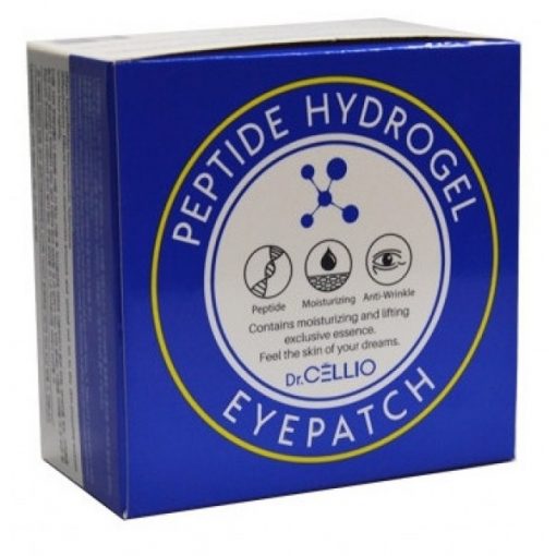 гидрогелевые патчи с пептидами dr.cellio  peptide hydrogel eye patch