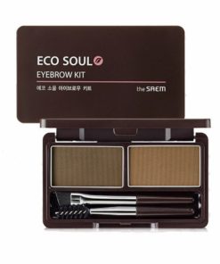 пудра для бровей the saem eco soul eyebrow kit
