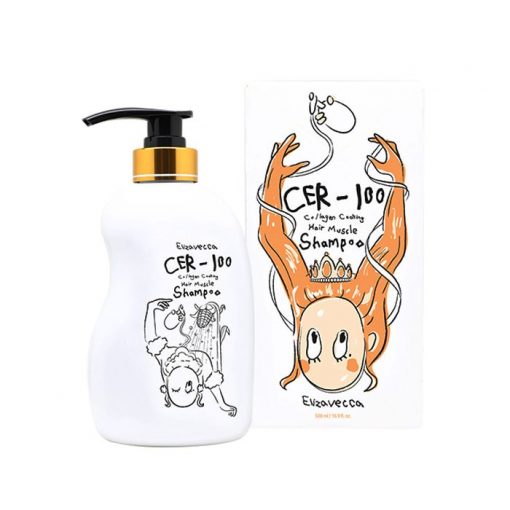 шампунь с коллагеном elizavecca cer-100 collagen coating hair muscle shampoo