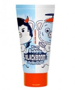 маска кислородная для очищения пор elizavecca hell-pore bubble blackboom pore pack