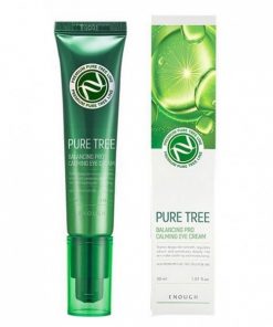 крем для кожи вокруг глаз c экстрактом чайного дерева enough premium pure tree balancing pro calming eye cream