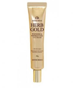 крем для век омолаживающий deoproce estheroce herb gold whitening & wrinkle care eye cream