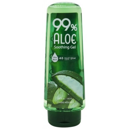 универсальный увлажняющий гель с алоэ для лица и тела etude house  99% aloe soothing gel