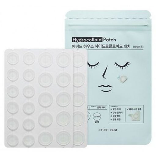 патчи от акне etude house  hydrocolloid patch