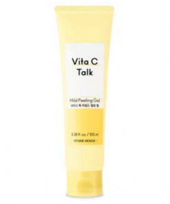 пилинг-гель для лица etude house  vita c-talk mild peeling gel