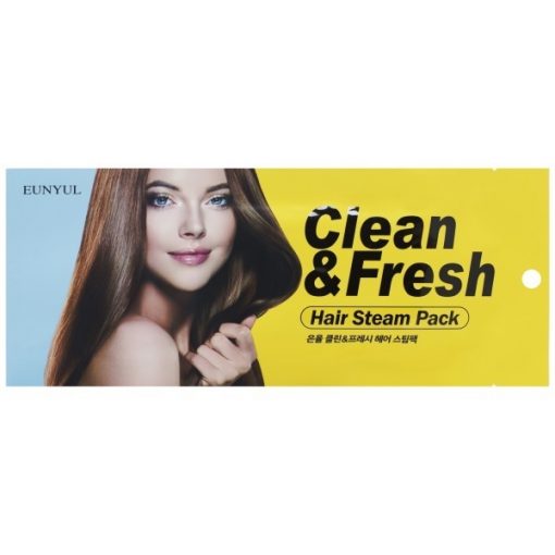 маска для волос eunyul clean & fresh hair steam pack