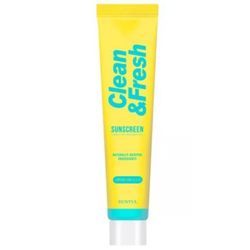 освежающий солнцезащитный крем eunyul clean & fresh sunscreen spf 50+ pa++++