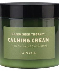 успокаивающий крем-гель для лица с экстрактами зеленых плодов eunyul green seed therapy calming cream