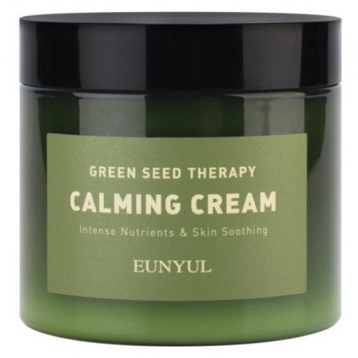 успокаивающий крем-гель для лица с экстрактами зеленых плодов eunyul green seed therapy calming cream