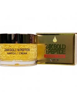 крем с пептидами и золотом eyenlip 24k gold & peptide ampoule cream