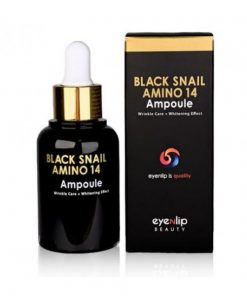 сыворотка для лица ампульная с аминокислотами eyenlip black snail amino 14 ampoule