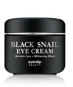 крем для кожи вокруг глаз многофункциональный eyenlip black snail eye cream